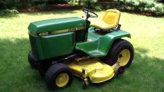 John Deere 420 [upl. by Dilahk515]