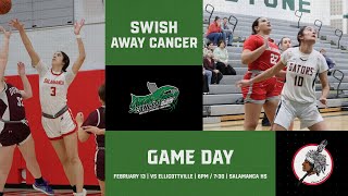 2025 Swish Away Cancer Girls Basketball Game [upl. by Raddi]