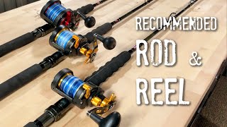 Recommended Fishing RODS amp REELS  Socal Arsenal [upl. by Selrhc]