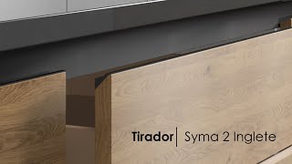 Tirador de Perfil Syma2 Inglete  Uñero Perfecto para Muebles de Cocina [upl. by Kylstra156]