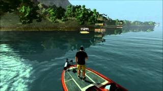 Rapala Pro Bass Fishing  Free Fishing Lake Casitas PS3 [upl. by Cyrillus]