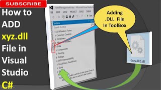 How to Add dll file in Visual Studio [upl. by Thekla]