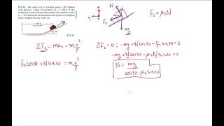 Problem F1310 Dynamics Hibbeler 13th Chapter 13 Engineering Dynamics [upl. by Tihor]