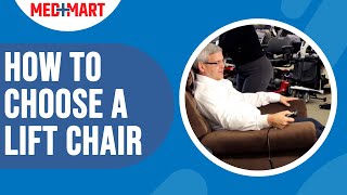 How to Choose a Lift Chair  Med Mart [upl. by Ynaffyt]