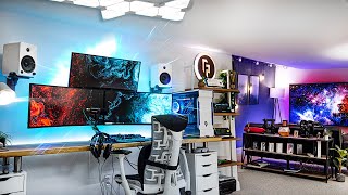 My 2021 ULTIMATE Gaming Setup amp YouTube Studio Tour [upl. by Dolly]