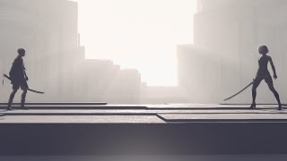 Nier Automata 9S Boss Fight and Ending C [upl. by Aissirac51]