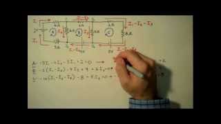 How to Solve a Kirchhoffs Rules Problem  Matrix Example [upl. by Odinevneib472]