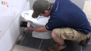 Tommys Trade Secrets  How to Install a Toilet Pan amp Cistern [upl. by Mark108]