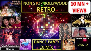 NON STOP BOLLYWOOD RETRO DANCE PARTY DJ MIX 2021 [upl. by Htiduy]