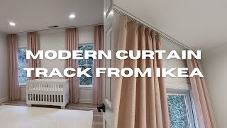 IKEA VIDGA  MODERN CURTAIN TRACK SYSTEM [upl. by Buddy361]