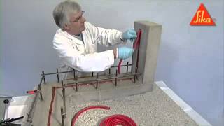 SikaSwell Waterstop Installation Demo Sika Limited YouTube [upl. by Eillo]