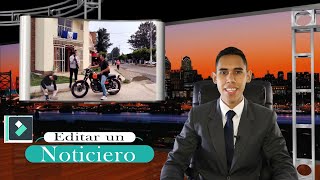 Cómo Editar un Noticiero en Filmora [upl. by Annaesor]