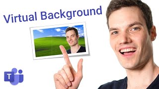 How to Add Custom Virtual Background in Microsoft Teams [upl. by Hceicjow695]