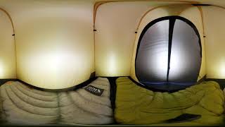 Hilleberg Niak 2 Tent Internal view 360 degree video [upl. by Nonnek]