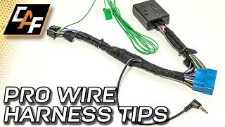 Radio Wiring Harness  How to Install like a PRO [upl. by Elleira10]