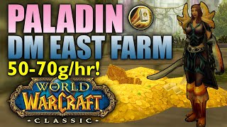 Paladin Dire Maul DM East Solo Farming GuideWalkthrough WoW Classic [upl. by Eadahs]