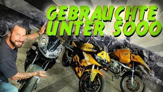 Motorräder unter 5000 Euro [upl. by Ahsimak]