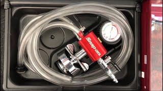 Snap on coolant refiller how it works [upl. by Ullund]