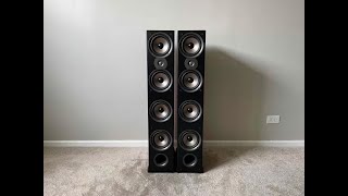 Polk Audio Monitor 70 Series II Home Tower Floor Standing Speakers [upl. by Atnauqal]