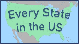 Every State in the US [upl. by Odlamur]