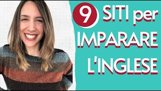 I 9 MIGLIORI SITI WEB per imparare linglese online GRATIS [upl. by Beverie430]