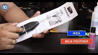 IKEA MILK FROTHER Review amp Battery Installation [upl. by Just]