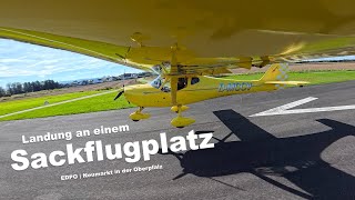 Das Flugziel ist Neumarkt in der Oberpfalz  EDPO [upl. by Sparhawk155]