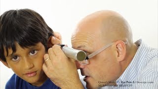 Ear Pain 5 Otoscope Examination [upl. by Nikolia]