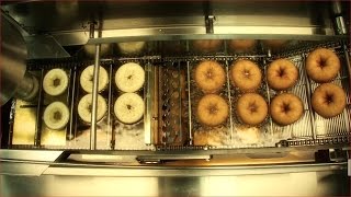 Making Cake and Yeast Raised Donuts with Belshaws Donut Robot® Mark II System [upl. by Leahcin]