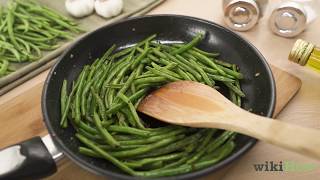 Comment Faire Des Haricots Verts Sautés [upl. by Nnaeoj]