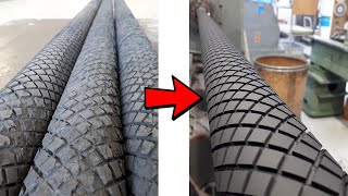 How we repair rubber rollers [upl. by Secnarf]