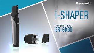 Innovative iShaped Body Hair Trimmer ERGK80 Panasonic [upl. by Kennard515]