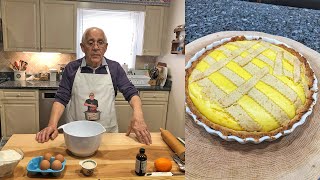 Ricotta Pie Recipe by Pasquale Sciarappa [upl. by Kristan]