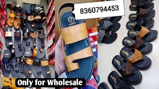 Wholesale gents footwear chappal I ladies footwear chappalmarket in mumbai 2 [upl. by Ueik221]