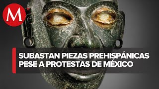 Los exhortos de México no frenaron la subasta de arte prehispánico en París [upl. by Atlanta]