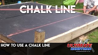 How to use a chalk line [upl. by Bubalo]