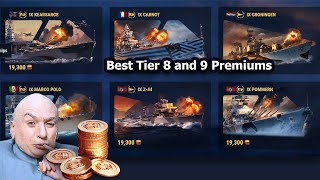 Recommended Tier 8 and 9 Doubloon Ships [upl. by Aicnom]