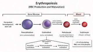 Normal RBC Physiology Including erythropoiesis [upl. by Eelamme756]