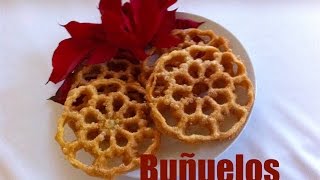 Mexican Bunuelos recipe how to make buñuelos [upl. by Bonne]