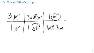 How to convert ms to mph [upl. by Nasaj]