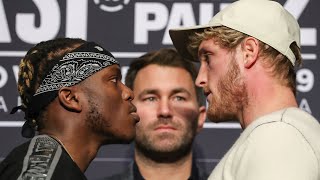 KSI VS LOGAN PAUL 2  LIVE PRESS CONFERENCE 👊 [upl. by Boothe]