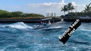 BOAT VIDEO Boynton Inlet [upl. by Matta374]