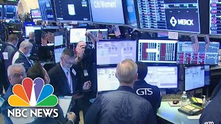 Stock Trading Halted After Markets Plunge At Market Open  NBC News [upl. by Perloff]