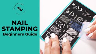 Beginners Guide to Nail Stamping with Maniology [upl. by Faria165]