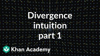 Divergence intuition part 1 [upl. by Assyli]