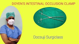 DOYENS INTESTINAL OCCLUSION CLAMP [upl. by Kcirdahc20]