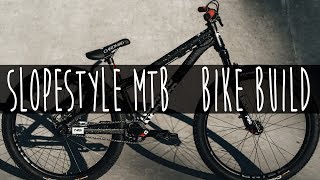 MTB SLOPESTYLE BIKE BUILD AND TESTING [upl. by Adnawed]