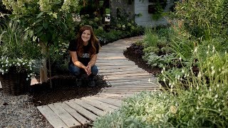 Pallet Walkway EASY DIY PROJECT  Garden Answer [upl. by Peale]