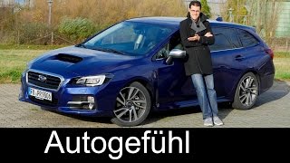 Allnew Subaru Levorg Legacy wagonestate FULL REVIEW test driven 2016  Autogefühl [upl. by Ruhnke]