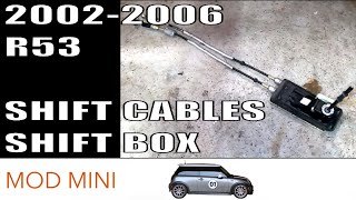 How To Replace Shift Cables MINI Cooper S 20022006 [upl. by Ylurt]